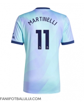 Arsenal Gabriel Martinelli #11 Tricou Fotbal Replică 2024-25 Barbati Treilea